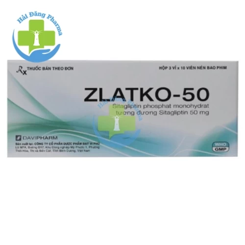 Zlatko-50 - Sitagliptin 50mg Davipharm