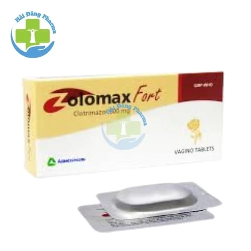Zolomax fort - Clotrimazol 500mg Agimexpharm