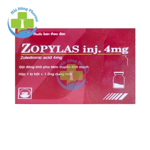 Zopylas inj. 4mg - Acid zoledronic Pymepharco