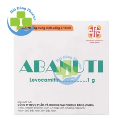 Abanuti 1g - Levocarnitine 1g Phương Đông Pharma