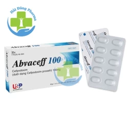 Abvaceff 100 - Hộp 10 gói x 3g