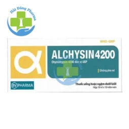 Alchysin 4200 - Hộp 2 vỉ x 10 viên