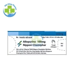 Allopurinol 100mg Nippon Chemiphar