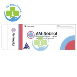 Am-nebilol - Hộp 3 vỉ, 10 vỉ x 10 viên