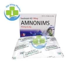 Amnonims 180mg - Fexofenadin US Pharma USA