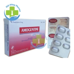 Amogentine 500mg/125mg - Hộp 2 vỉ x 7 viên