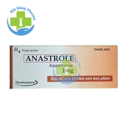 Anastrole - Hộp 2 vỉ x 14 viên