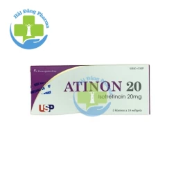 Atinon 20 - Hộp 3 vỉ x 10 viên