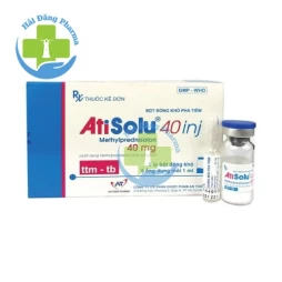 Atisolu 40 inj - Methylprednisolon 40mg An Thiên