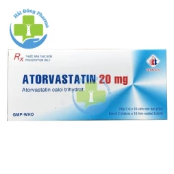 Atorvastatin 20mg -  Atorvastatin Domesco