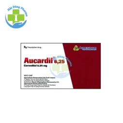 Aucardil 6,25 - Carvedilol Agimexpharm