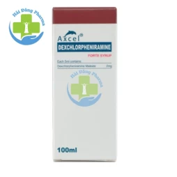 Axcel Dexchlorpheniramine Forte Syrup - Dexclorpheniramin 2mg/5ml Kotra Pharma