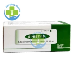 B hist 16 - Hộp 10 vỉ x 10 viên