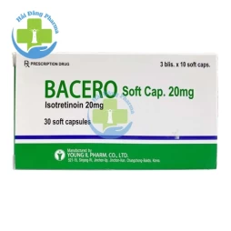 Bacero 20mg - Isotretinoin Young Il Pharm