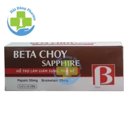 Beta Choy Sapphire - Papain + Rutin Sapphire