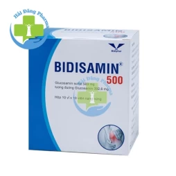 Bidisamin 500 - Glucosamin 500mg Bidiphar