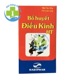 Bổ huyết điều kinh ht - Hộp 1 lọ 50 gam viên hoàn cứng