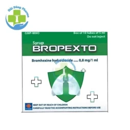 Bropexto - Bromhexin 0,8mg/ml Thành Phát