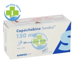 Sandoz Capecitabine 150mg - Hộp 6 vỉ x 10 viên