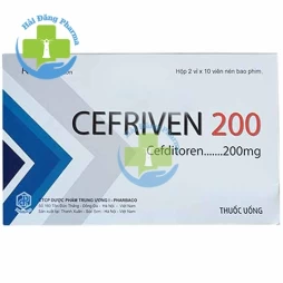 Cefriven 200mg - Cefditoren Pharbaco