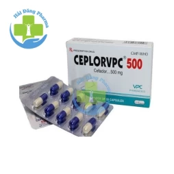 Ceplorvpc 500 - Hộp 2 vỉ 10 viên