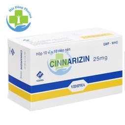 Cinnarizin - Cinnarizin 25mg Vidipha