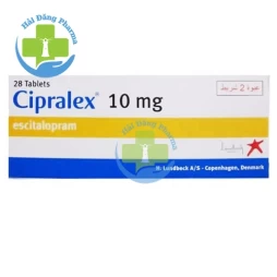 Cipralex 10mg - Hộp 28 viên