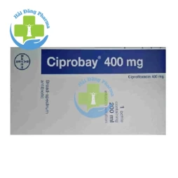Ciprobay 400 - Ciprofloxacin 400mg Bayer