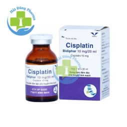 Cisplatin 10mg/ 20ml Bidiphar