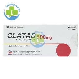 Clatab 500mg - Clarithromycin Mediplantex