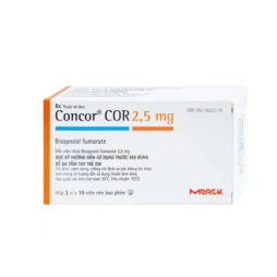 Concor Cor 2,5mg - Bisoprolol fumarate 2,5mg Merck
