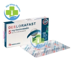 Deslorafast - Hộp 1 vỉ x 10 viên