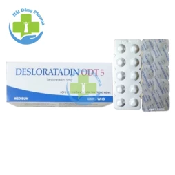 Desloratadin ODT 5 - Desloratadin 5mg Medisun
