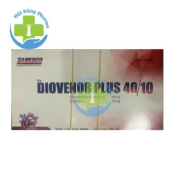 Diovenor Plus 40/10 - Hộp 3 vỉ x 10 viên