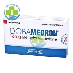 Dobamedron 16mg - Hộp 3 vỉ x 10 viên