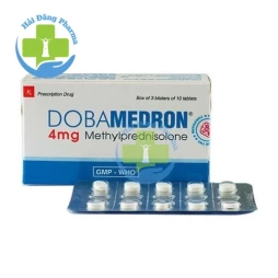 Dobamedron 4mg - Hộp 3 vỉ x 10 viên nén