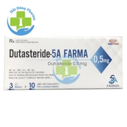 Dutasteride-5A Farma 0,5mg - Dutasterid Eloge France