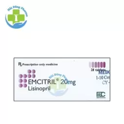 Emcitril 20mg - Lisinopril Medochemie
