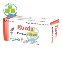 Etoxia 60mg - Hộp 03 vỉ x 10 viên