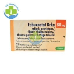 Febuxodor - Febuxostat 80mg KRKA