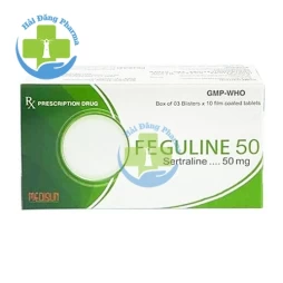 Feguline 50 - Hộp 3 vỉ x 10 viên