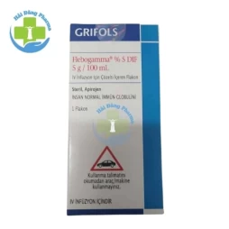 Flebogamma 5% DIF - Immunoglobulin 50mg/ml Instituto Grifols