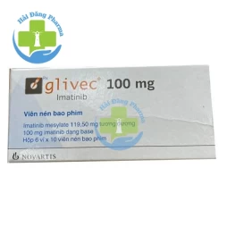 Glivec 100mg - Hộp 6 vỉ x 10 viên