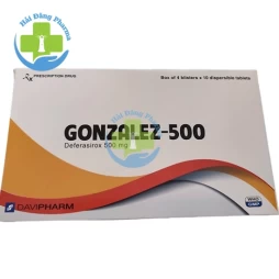 Gonzalez 500 - Deferasirox 500mg Davipharm