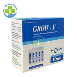 Grow-F - Calci lactat 500mg Nam Hà Pharma