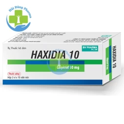 Haxidia 10 - Glipizid BV Pharma