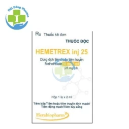 Hemetrex Inj 25 - Methotrexate Hera