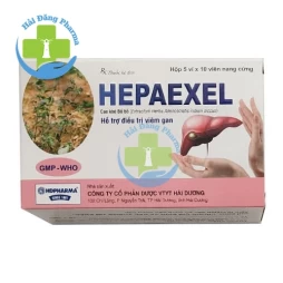 Hepaexel - Bồ hồ 300mg HD Pharma