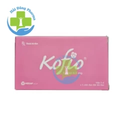 Kofio 0,5mg - Viên đặt Merap