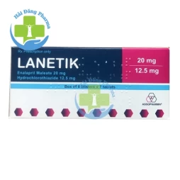 Lanetik - Hộp 8 vỉ x 7 viên